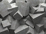 Tapet personalizat 3d cu blocuri de ciment imbinate asimetric concrete blocks dark