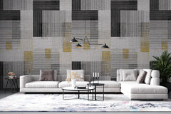 Tapet Personalizat Patterns cu linii si puncte abstracte - ABSTRACT LINES DESIGN
