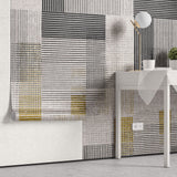Tapet Personalizat Patterns cu linii si puncte abstracte - ABSTRACT LINES DESIGN