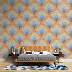 Tapet Personalizat Patterns cu mozaic colorat in puncte marunte - DOT MOSAIQUE