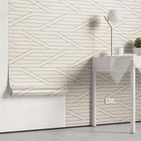Tapet Personalizat Patterns cu linii diagonale si fundal bej - DIAGONAL PATTERN