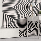 Tapet Personalizat Patterns cu model psihedelic ce formeaza o iluzie optica - GEOMETRIC ILLUSION