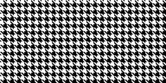 Tapet Personalizat Patterns cu model clasic in alb si negru - HOUNDSTOOTH PATTERN