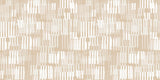 Tapet Personalizat Patterns cu dungi albe abstracte intr-un fundal bej - SUNNY BEIGE STRIPES