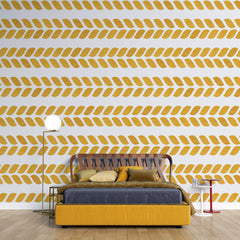Tapet Personalizat Patterns cu model abstract ce imita spicul de grau - ABSTRACT WHEAT