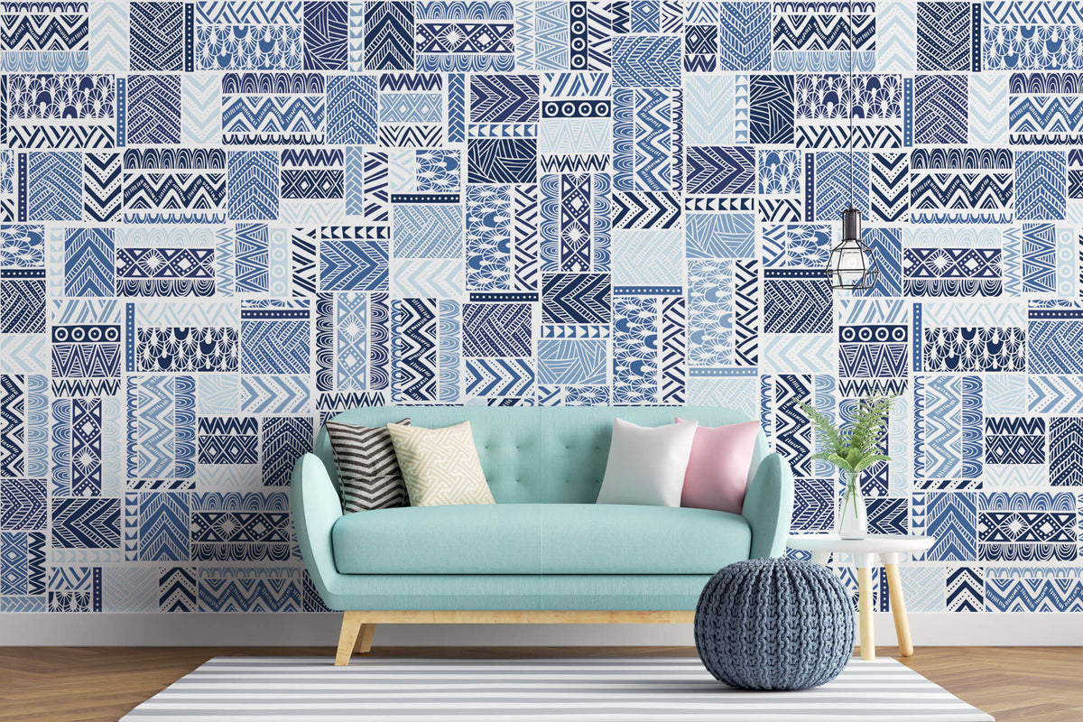 Tapet Personalizat Patterns cu texturi abstracte tribale - ABSTRACT TRIBAL PATTERNS