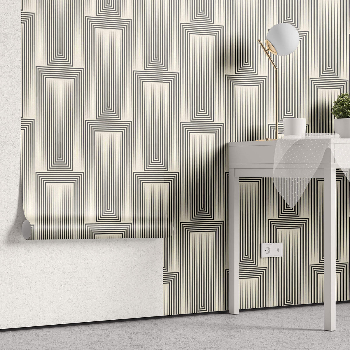 Tapet Personalizat Patterns cu model abstract in iluzie optica - ABSTRACT ILLUSION