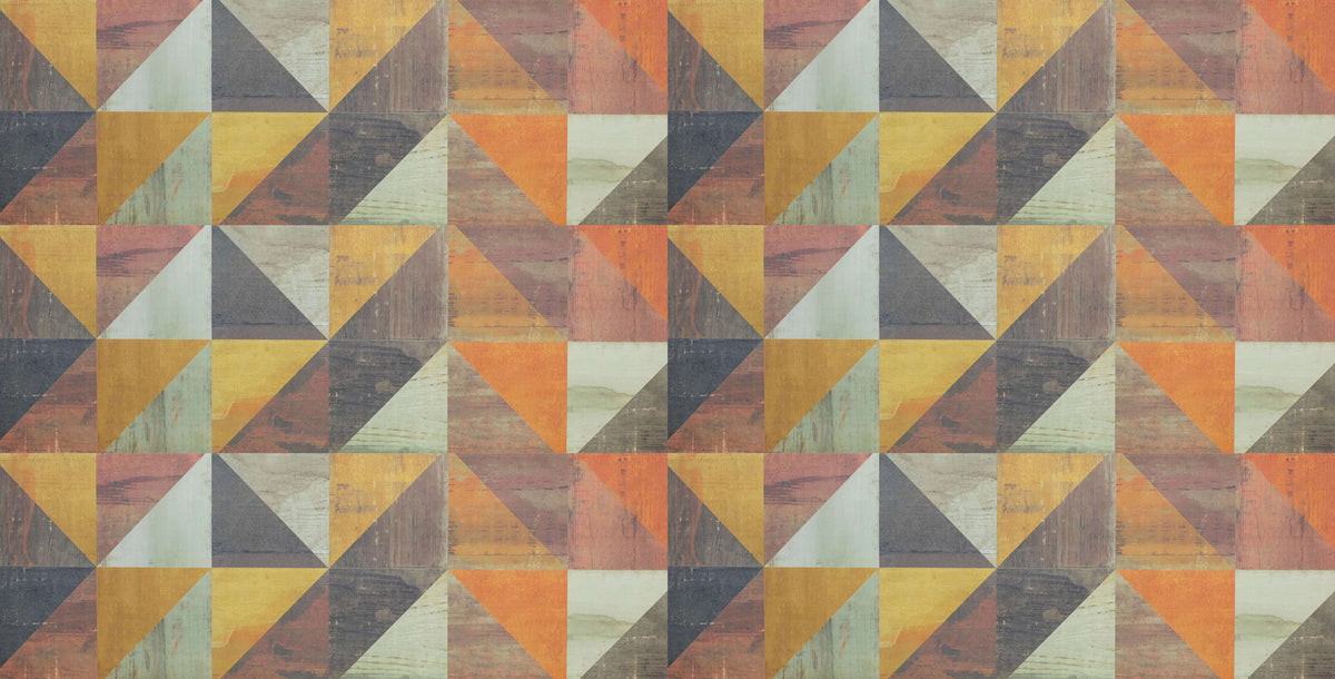 Complementary Geometrics Personalised Wallpaper