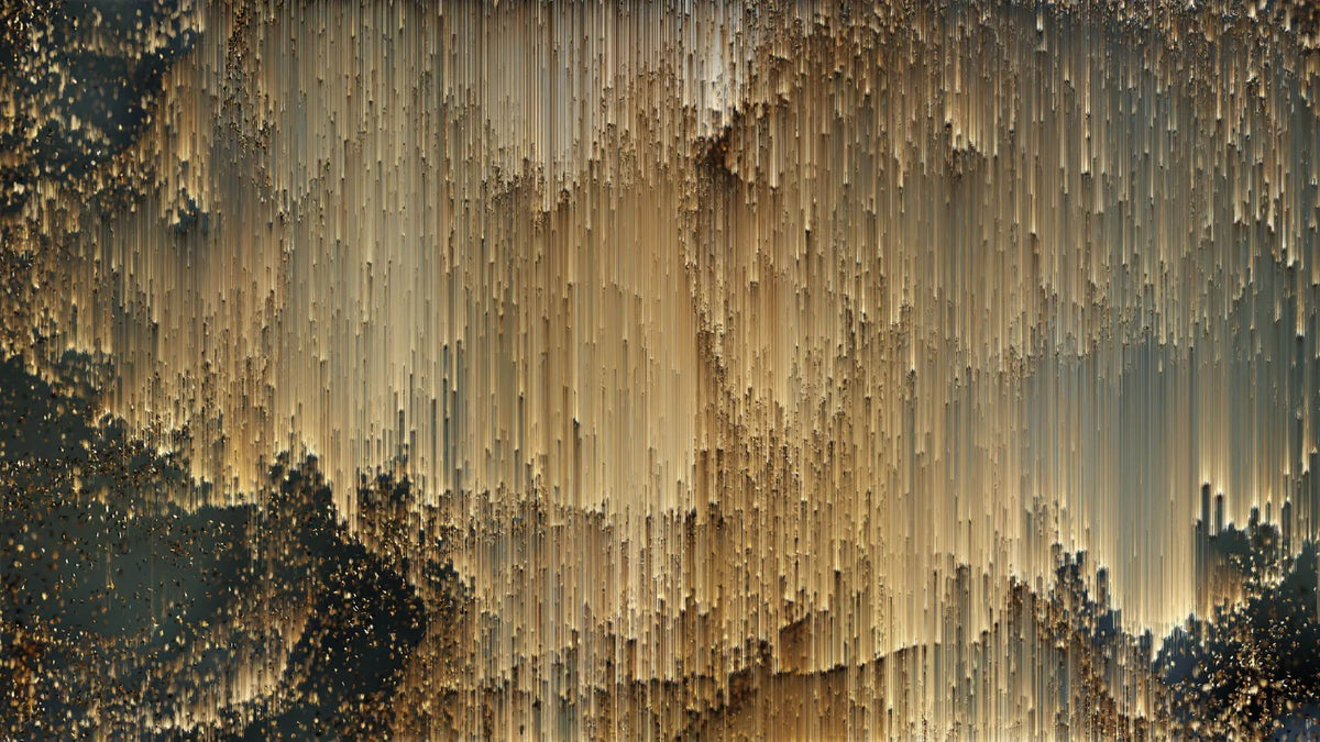 Tapet personalizat abstract cu piatra grafit aurie golden grafit