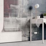 Tapet personalizat abstract cu textura acrilica abstract texture