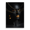 Tablou canvas ce ilustreaza o femeie moderna afro modern african women
