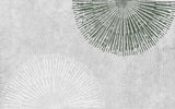 Tapet personalizat abstract cu forme abstracte pe un fundal gri abstract dandelion