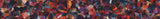 Tapet Personalizat Abstract cu vitralii colorate si unde de apa - STAINED GLASS WATER