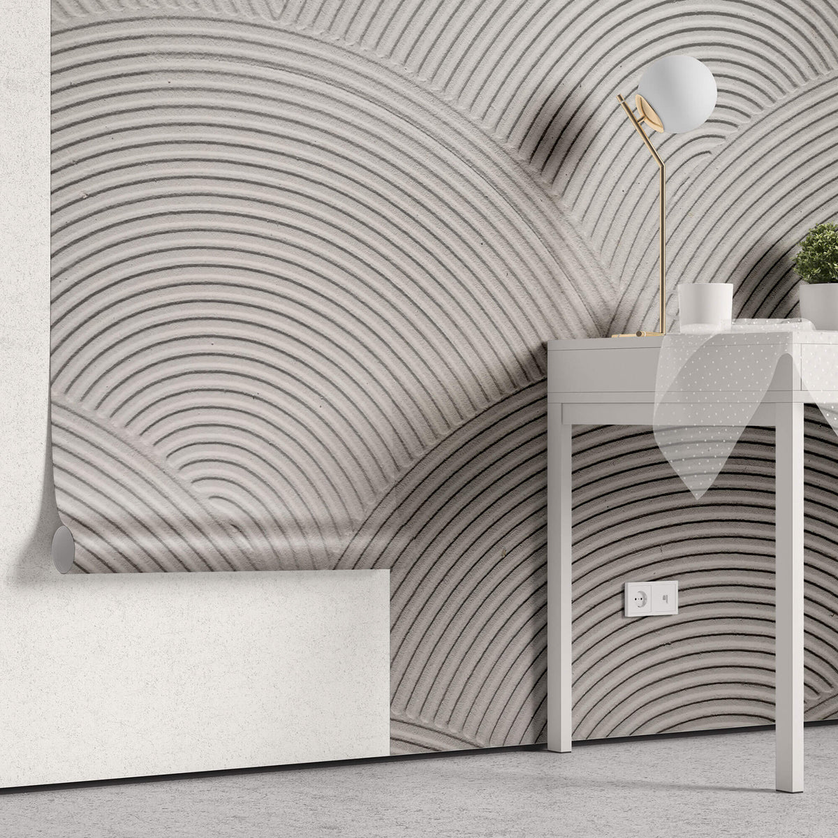 Tapet Personalizat Abstract cu ciment texturat - TEXTURED CEMENT