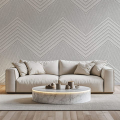 Tapet Personalizat Abstract cu vopsea decorativa - PLASTER WAVES
