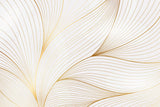 Tapet Personalizat Abstract cu fire aurii abstracte - GOLD LOTUS PETALS