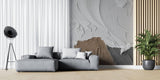 Tapet Personalizat Abstract cu texturi acrilice in relief 1 - TEXTURED SHORE I