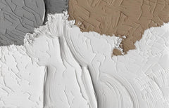 Tapet Personalizat Abstract cu texturi acrilice in relief 2 - TEXTURED SHORE II