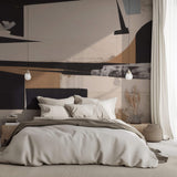 Tapet Personalizat Abstract cu pictura abstracta - LETTER PAINT