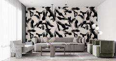 Tapet Personalizat Abstract cu elemente abstracte blurate - BLURRY SHAPES