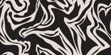 Tapet Personalizat Abstract cu forme fluide pe un fundal inchis - SEAMLESS BLACK II