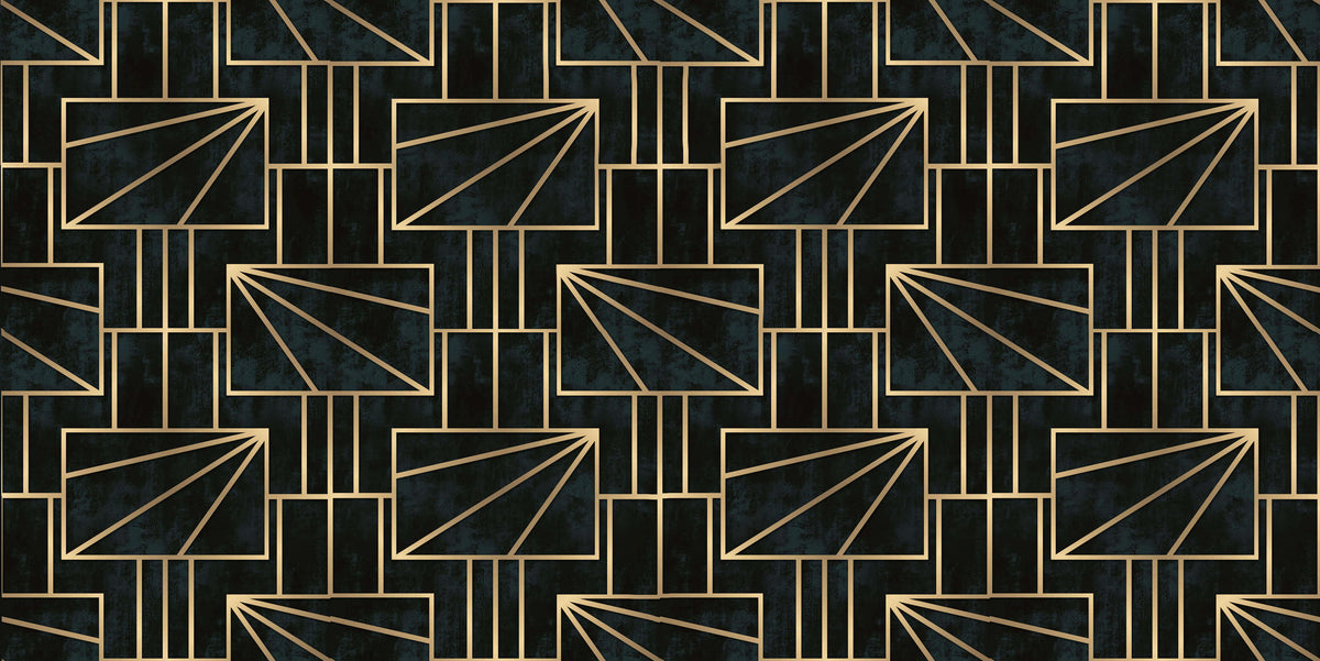 Gold Pine Personalised Wallpaper