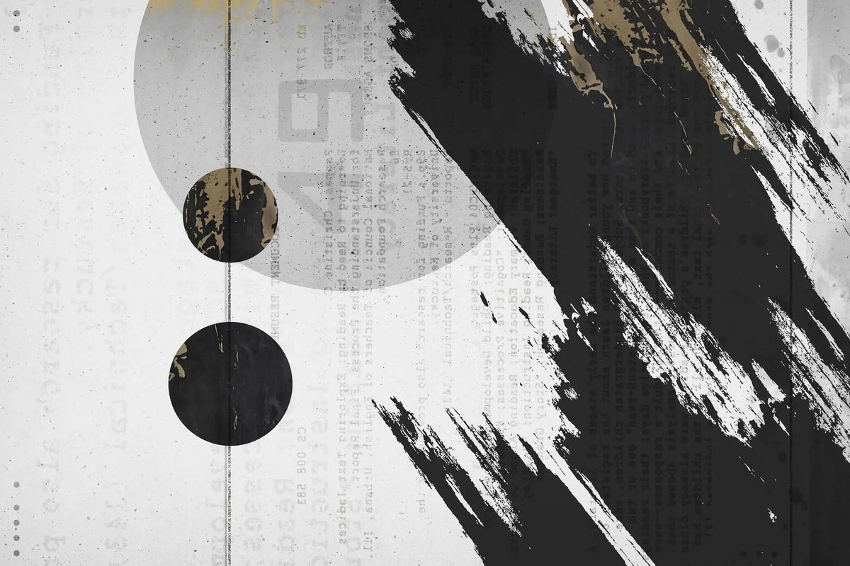 Tapet personalizat fine art cu design industrial abstract industrial aesthetic