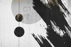 Tapet personalizat fine art cu design industrial abstract industrial aesthetic