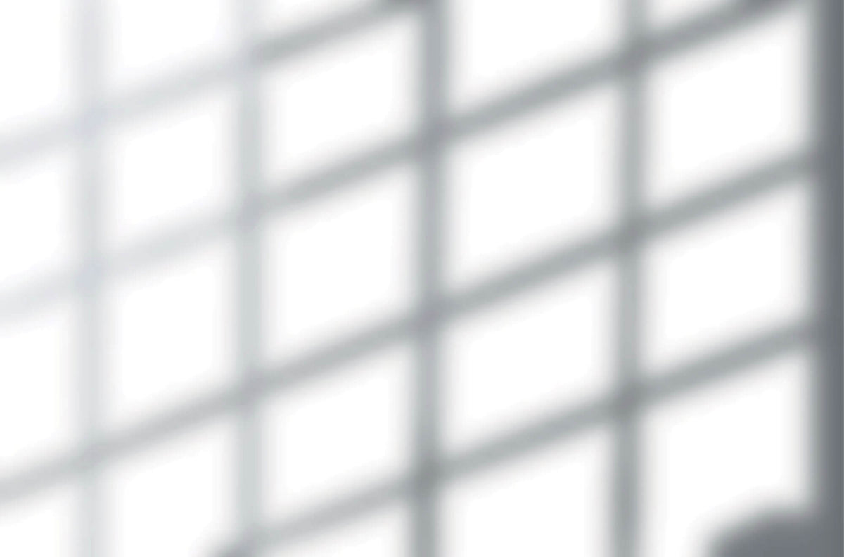 Tapet Personalizat Fine Art cu umbre ale ramelor de geam - FADED WINDOW SHADE