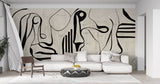 Tapet Personalizat Fine Art cu arta expresionista - SHODO FACES