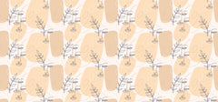 Leaf Portrait Personalised Wallpaper