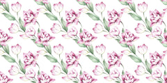Bloomed Tulips Personalised Wallpaper