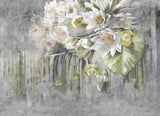 Concrete Lotus Personalised Wallpaper