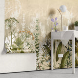 Tapet personalizat floral cu flori de primavara spring valley