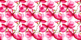 Fuchsia Magnolia Personalised Wallpaper
