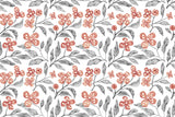 Seamless Floral Pattern Personalised Wallpaper