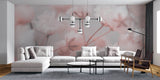 Fototapet Personalizat Floral cu foarea miresei roz - BLURRY PINK