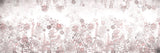 Tapet Personalizat Floral cu peisaj floral in nuante de roz - WINTER PINK FLOWERS