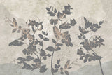 Tapet personalizat leaf cu frunze si accente de bronz bronze accents