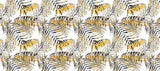 Funky Yellow Personalised Wallpaper