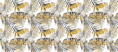 Funky Yellow Personalised Wallpaper