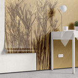 Tapet Personalizat Leaf cu frunze uscate vintage - VINTAGE GRASS