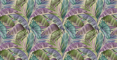 Purple Exotic Personalised Wallpaper