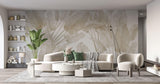 Tapet Personalizat Leaf cu frunze crem de bananier - COFFEE LEAVES