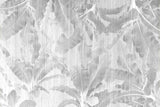 Tapet Personalizat Leaf cu frunze gri in dungi de plaster - STRIPED LEAVES