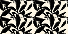 Japanese Leaves Personalised Wallpaper