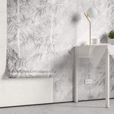 Tapet personalizat Tropical cu bambus gri - GREYSCALE BAMBOO