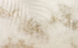 Tapet personalizat Tropical cu padure tropicala sepia aflata in ceata - EXTREME SEPIA FOG