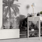 Tapet personalizat Tropical cu peisaj tropical al unui castel la malul marii - DAYDREAM FORTRESS