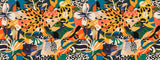 Art Safari Personalised Wallpaper